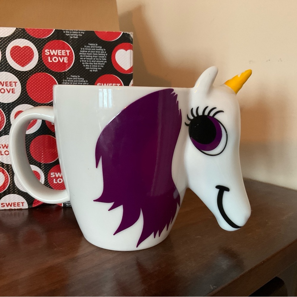 Unicorn Mug Color Changing with Heat
